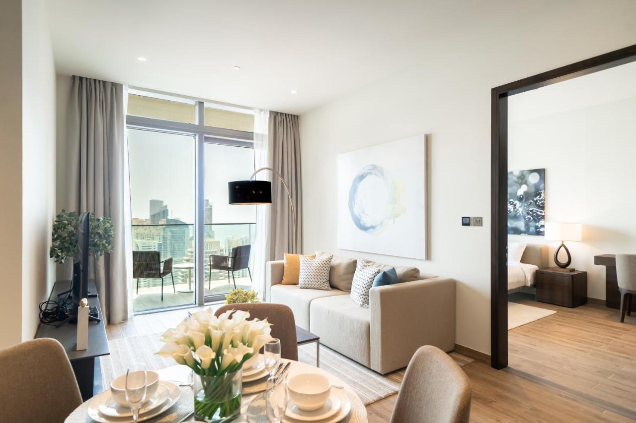 Luton Vacation Homes - Marina View & Luxury 1Br - Jumeirah Living Marina Gate Tower 3 - 54Ab49Ab36Ab Dubai Exterior foto